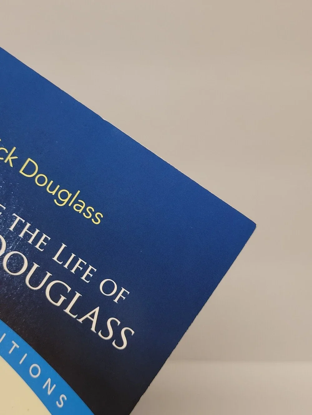 Narrative of the Life of Frederick Douglass - Blue Paperback